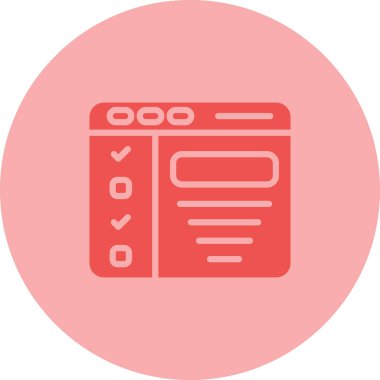 seo modern simgesinin vektör illüstrasyonu