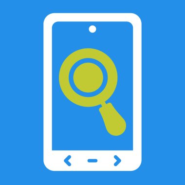 Arama simgesi vektör illüstrasyonu