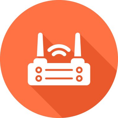 wifi router simgesi web basit illüstrasyonuName
