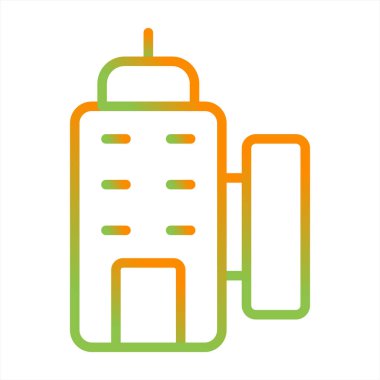 Modern simgenin vektör illüstrasyonu