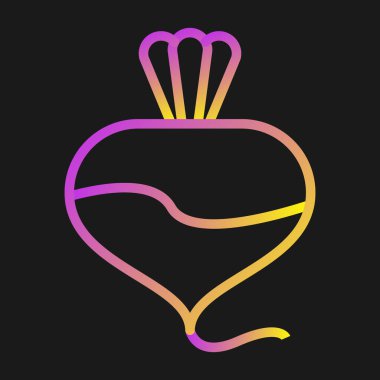 tavuk simgesi vektör illüstrasyonu