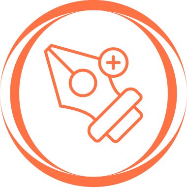 Modern simgenin vektör illüstrasyonu