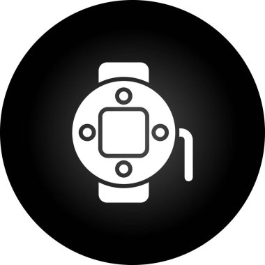 Modern kamera simgesinin vektör illüstrasyonu