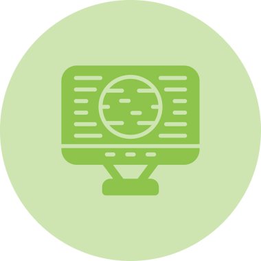 seo modern simgesinin vektör illüstrasyonu