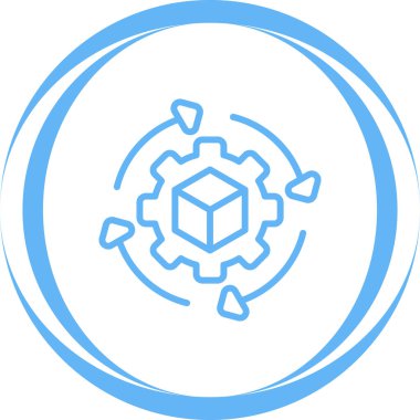 seo modern simgesinin vektör illüstrasyonu