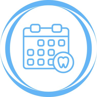 Moda biçimi izole edilmiş arkaplanda takvim simgesi