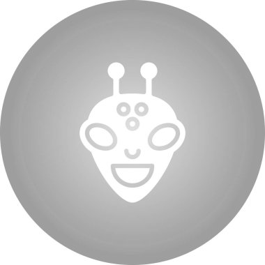 Robot simgesinin vektör illüstrasyonu