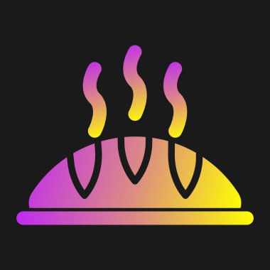 gökkuşağı gradyan çizimi bir çizgi film sıcak alevin