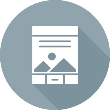 dosya simgesi, vektör illüstrasyonu