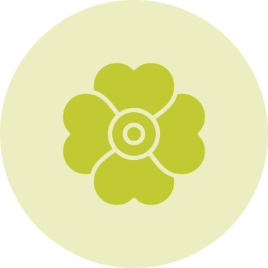 güzel çiçek dekoratif vektör illüstrasyonu