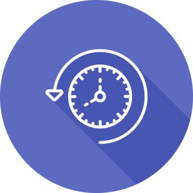 Pusula. Web simgesi basit illüstrasyon