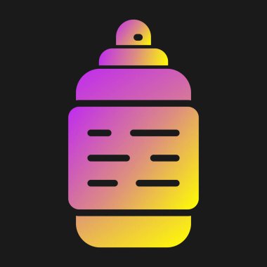 Graffiti web simgesi vektör illüstrasyonu