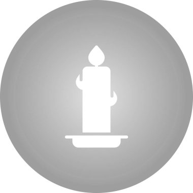 Mum simgesi vektör illüstrasyonu