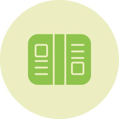 kitap simgesi vektör illüstrasyonu