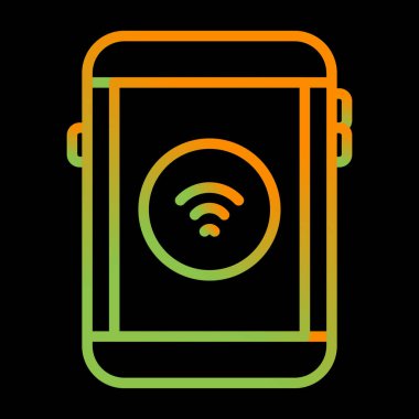 vektör akıllı telefon simgesi