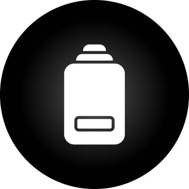 Şişe. Web simgesi basit illüstrasyon