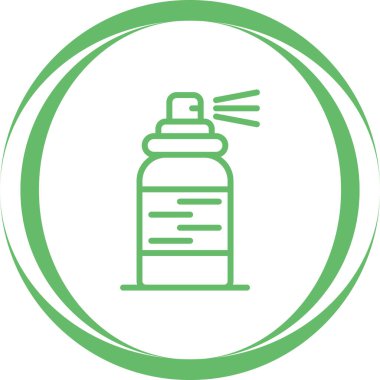 Şişe. Web simgesi basit illüstrasyon