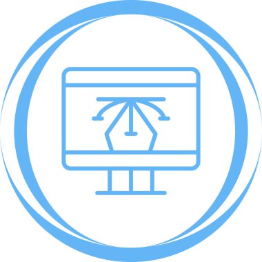 seo modern simgesinin vektör illüstrasyonu