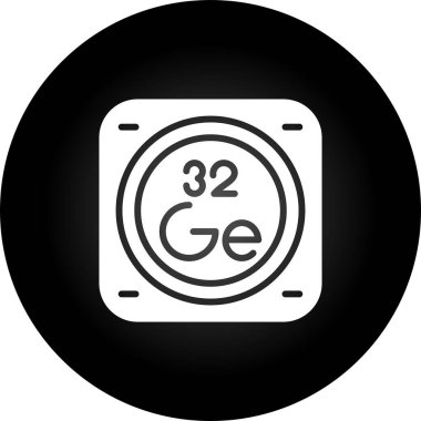 Kimyasal modern simgenin vektör çizimi