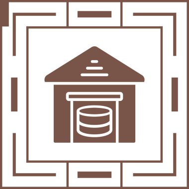 Modern b 'nin vektör illüstrasyonu eksik simgesi