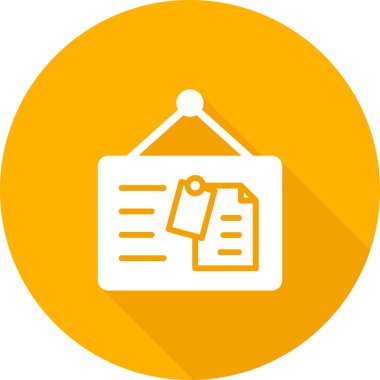 iş belgesi vektör simgesi