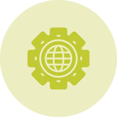 seo modern simgesinin vektör illüstrasyonu