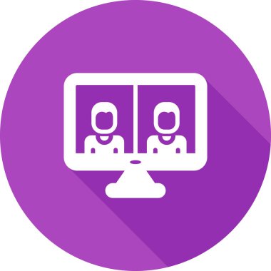 bilgisayar simgesi vektör illüstrasyonu