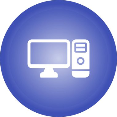 Bilgisayar web simge vektör çizim