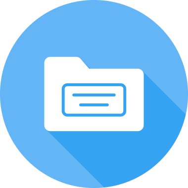 Dosya. Web simgesi basit illüstrasyon