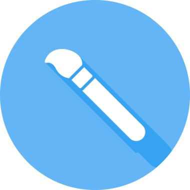 fırça. Web simgesi basit illüstrasyon