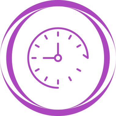 Zaman yönetiminin vektör illüstrasyonu