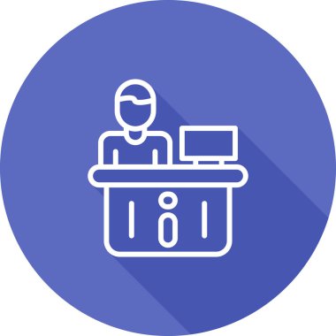 Bilgisayar. Web simgesi basit illüstrasyon