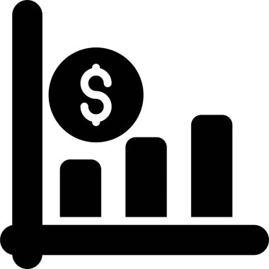 grafik ikonu vektör illüstrasyonu