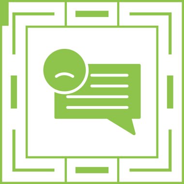 konuşma kabarcığı işaret simgesi tasarımı