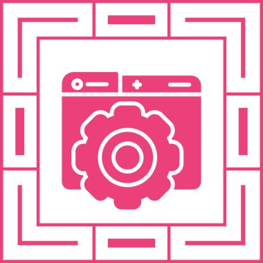 Kamera simgesi, vektör illüstrasyonu