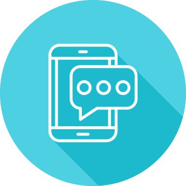 cep telefonu simgesi beyaz grupta izole edildi