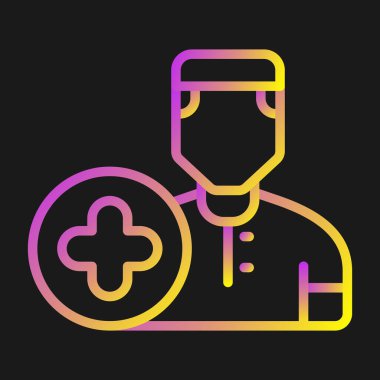 Doldurulmuş arkadaş simgesi ekle - taslak biçimi