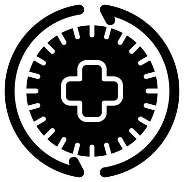 tıbbi simge vektör illüstrasyonu