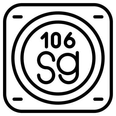 Modern bir simgenin vektör illüstrasyonu