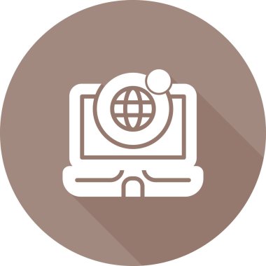 Kamera. Web simgesi basit illüstrasyon