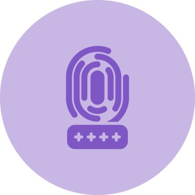 Mikrofon. Web simgesi basit illüstrasyon