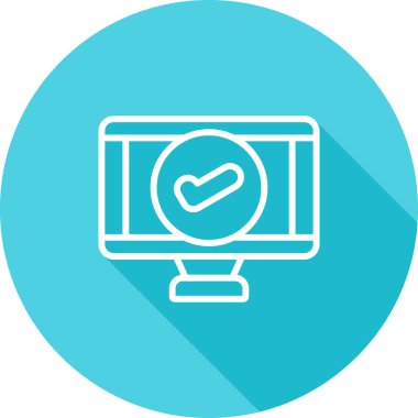 Modern simgenin vektör illüstrasyonu