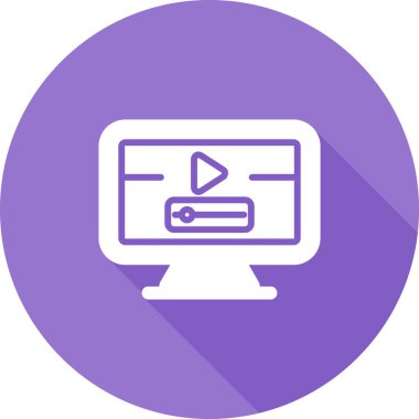 Bilgisayar web simge vektör çizim