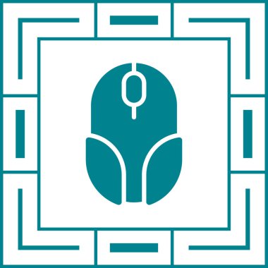 bilgisayar fare simgesi vektör illüstrasyonu