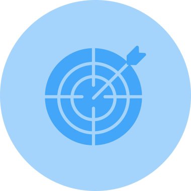 Pusula. Web simgesi basit illüstrasyon