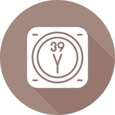 metal kimyasal element simgesi, basit satır biçimi