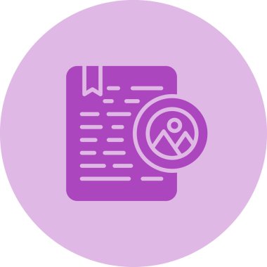 Pano. Web simgesi basit illüstrasyon