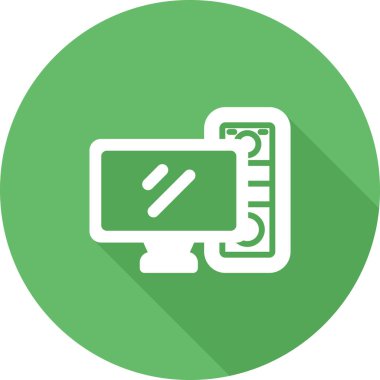 Bilgisayar web simge vektör çizim