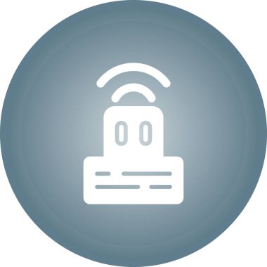 Modern b 'nin vektör illüstrasyonu eksik simgesi