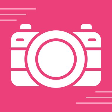 Fotoğraf ikonu vektör illüstrasyonu